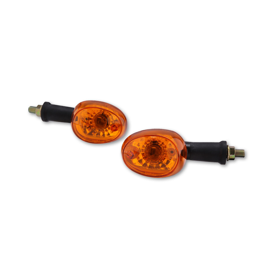 Clignotant  HIGHSIDER smart homologué - verre orange - la paire