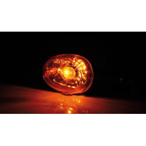 Clignotant  HIGHSIDER smart homologué - verre orange - la paire