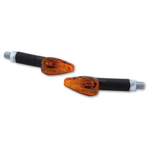 Clignotant  HIGHSIDER smart Peak homologué - verre orange - la paire