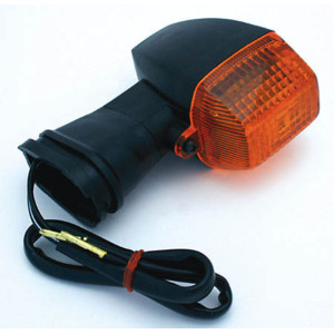 Clignotant style Kawasaki HIGHSIDER smart homologué - verre orange - l'unité