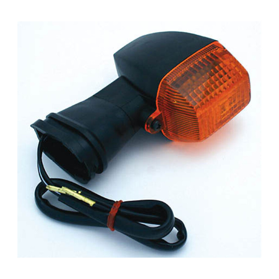 Clignotant style Kawasaki HIGHSIDER smart homologué - verre orange - l'unité