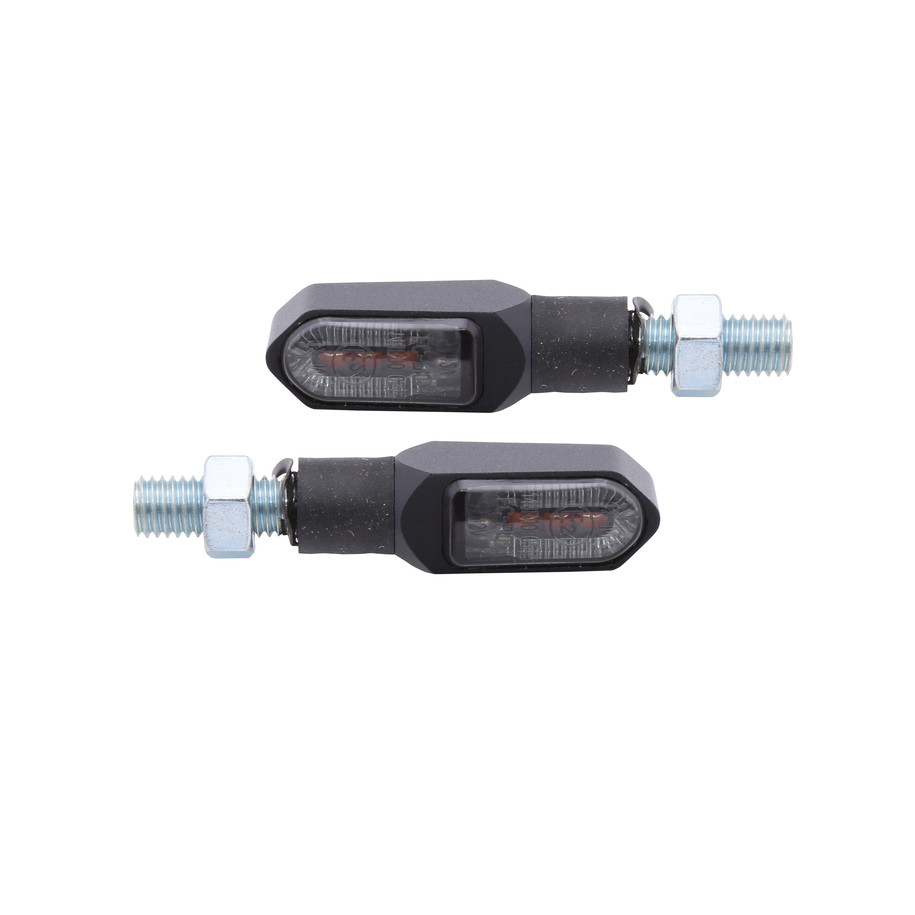 Clignotant/feu de position LED HIGHSIDER smart Namiko-TS 2en1 homologué - verre fumé - la paire