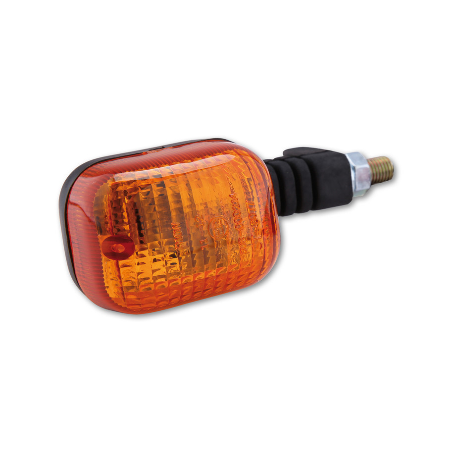 Clignotant  HIGHSIDER smart Duc Style homologué - verre orange - l'unité