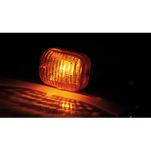Clignotant  HIGHSIDER smart Duc Style homologué - verre orange - l'unité