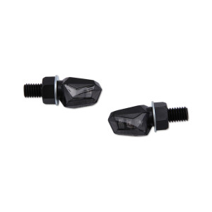 Clignotant LED HIGHSIDER smart Tiny homologué - verre fumé - la paire