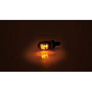 Clignotant LED HIGHSIDER smart Tiny homologué - verre fumé - la paire