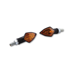 Clignotant  HIGHSIDER smart Rock Mini homologué - verre orange - la paire