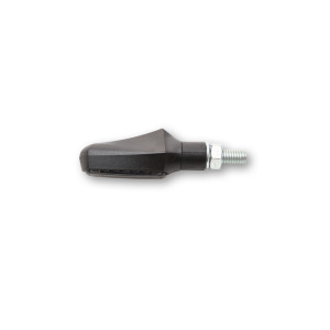 Feu arrière/clignotant LED HIGHSIDER smart Shorty Fin 3en1 homologué - verre fumé - la paire