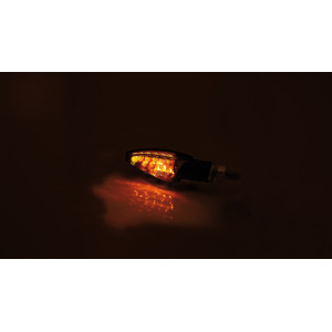 Clignotant LED HIGHSIDER smart Toledo homologué - verre fumé - la paire