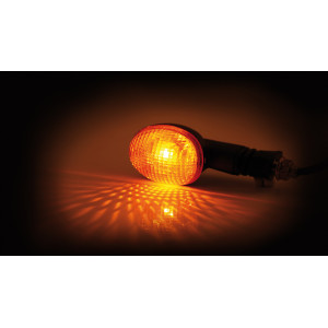Clignotant  HIGHSIDER smart Mini homologué - verre orange - la paire