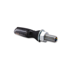Feu arrière/clignotant LED HIGHSIDER smart Spark 3en1 homologué - verre fumé - la paire