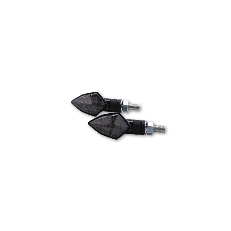 Clignotant LED HIGHSIDER smart Rock homologué - verre fumé - la paire