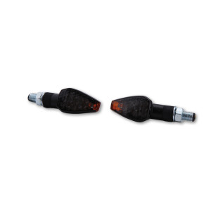 Clignotant LED HIGHSIDER smart Peak homologué - verre fumé - la paire