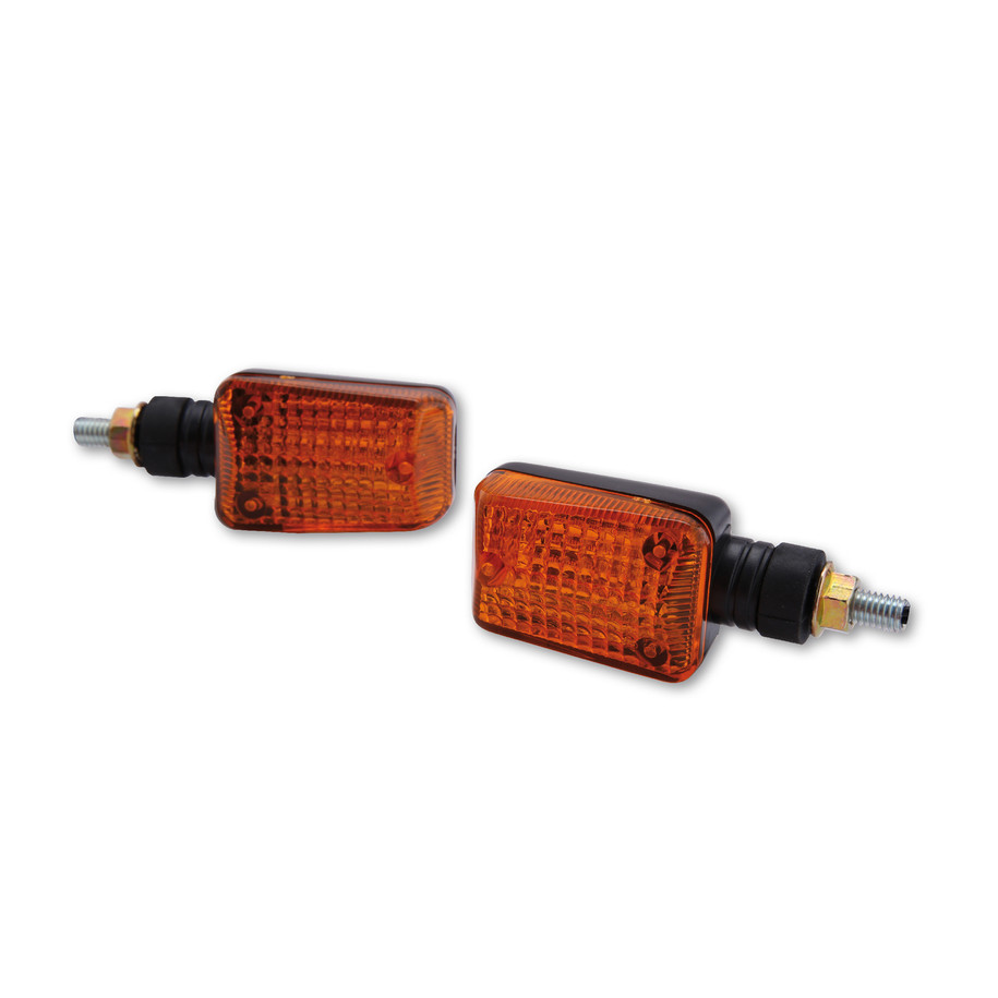 Clignotant  HIGHSIDER smart Mini homologué - verre orange - la paire