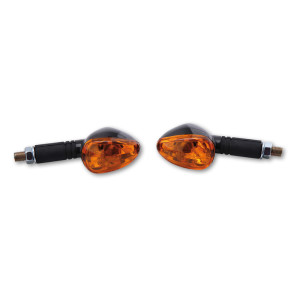 Clignotant  HIGHSIDER smart Little Duke homologué - verre orange - la paire