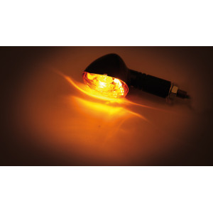 Clignotant  HIGHSIDER smart Little Duke homologué - verre orange - la paire