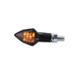 Clignotant LED HIGHSIDER smart Rock homologué - verre fumé - la paire