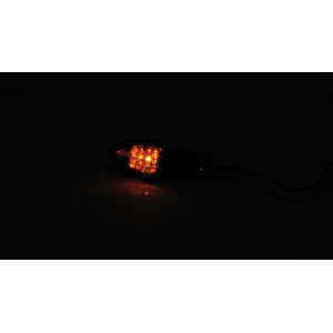 Clignotant LED HIGHSIDER smart Rock homologué - verre fumé - la paire