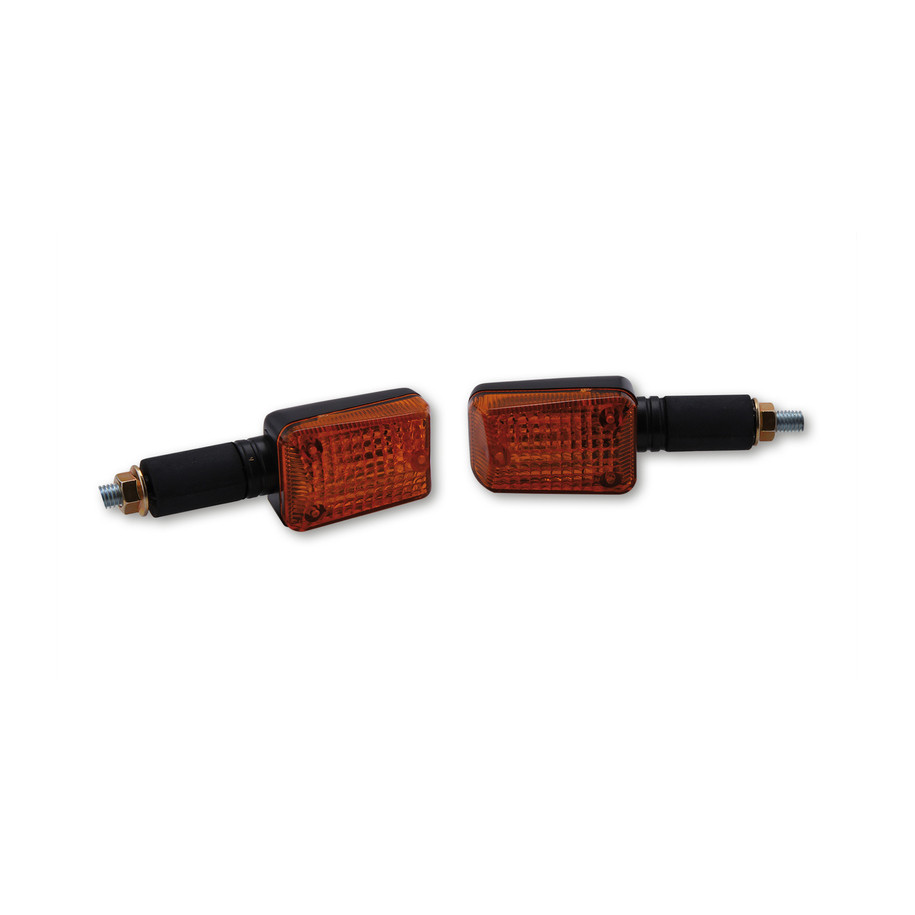 Clignotant  HIGHSIDER smart Mini homologué - verre orange - la paire