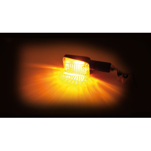Clignotant  HIGHSIDER smart Mini homologué - verre orange - la paire
