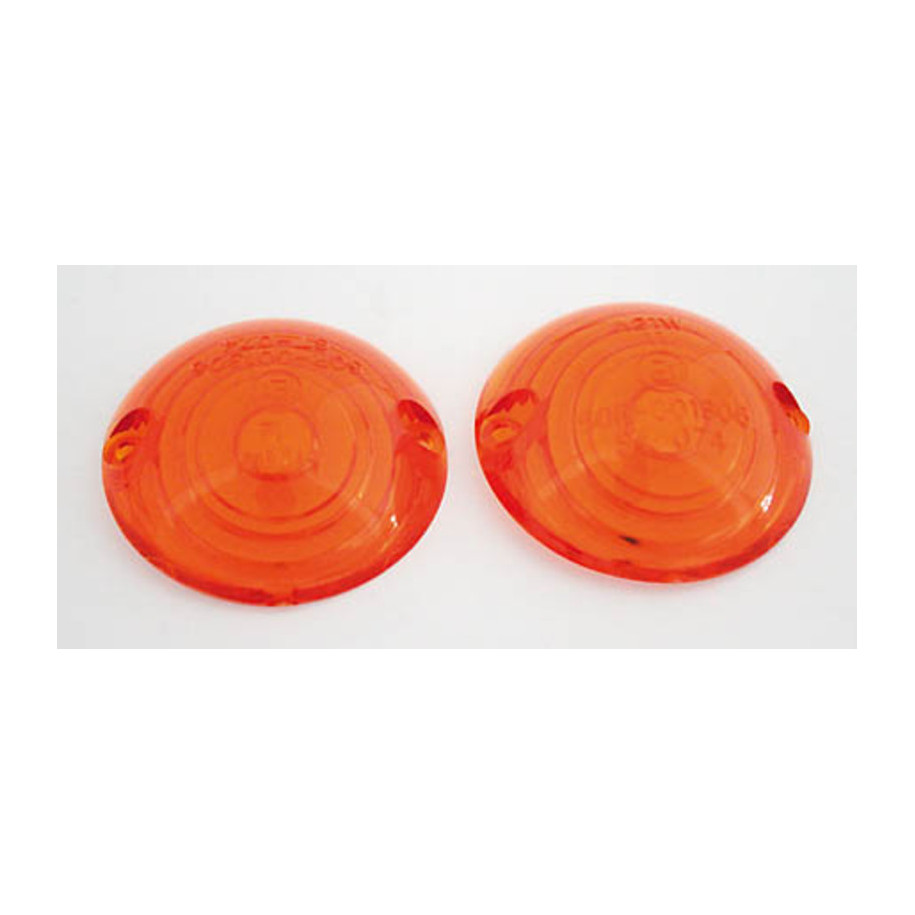 Verres de rechange clignotants HIGHSIDER smart Ochsenaugen - jaune