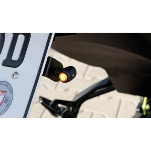 Clignotant LED HIGHSIDER pro Nova homologué - verre fumé - la paire