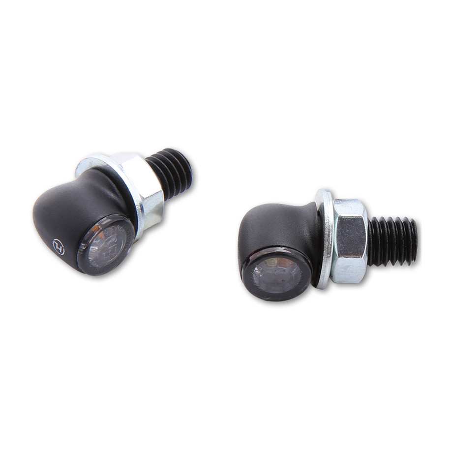 Clignotant/feu de position LED HIGHSIDER pro Proton Two 2en1 homologué - verre fumé - la paire