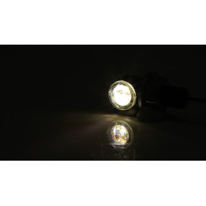 Clignotant/feu de position LED HIGHSIDER pro Proton Two 2en1 homologué - verre fumé - la paire