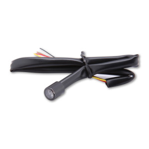Feu arrière/clignotant LED HIGHSIDER pro Proton Module 3en1 homologué - verre fumé - la paire