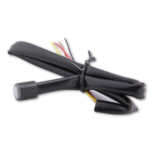 Feu arrière/clignotant LED HIGHSIDER pro Proton Module 3en1 homologué - verre fumé - la paire
