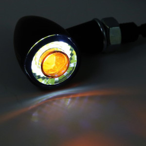 Clignotant/feu de position LED HIGHSIDER pro Apollo Bullet 2en1 homologué - verre fumé - la paire