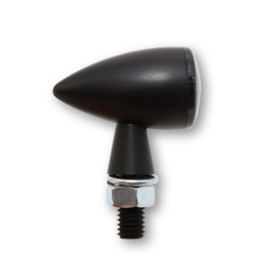Feu arrière/clignotant LED HIGHSIDER pro Apollo Bullet 3en1 homologué - verre fumé - la paire