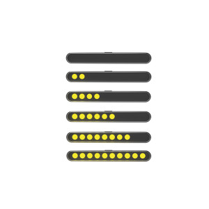 Clignotant séquentiel LED HIGHSIDER pro Stripe-Run homologué - la paire