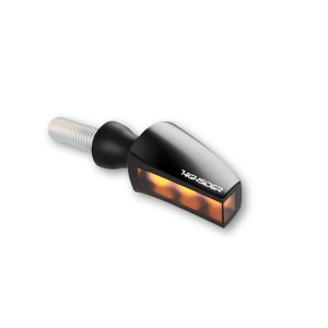 Clignotant LED HIGHSIDER pro Flight homologué - verre fumé - la paire