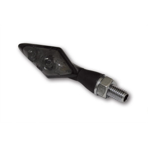Clignotant et feux de position LED HIGHSIDER pro PEN HEAD DOUBLE 2in1 - noir