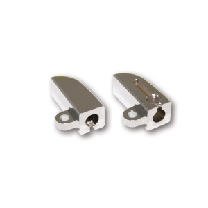 Supports de clignotant HIGHSIDER pro - chromé - la paire