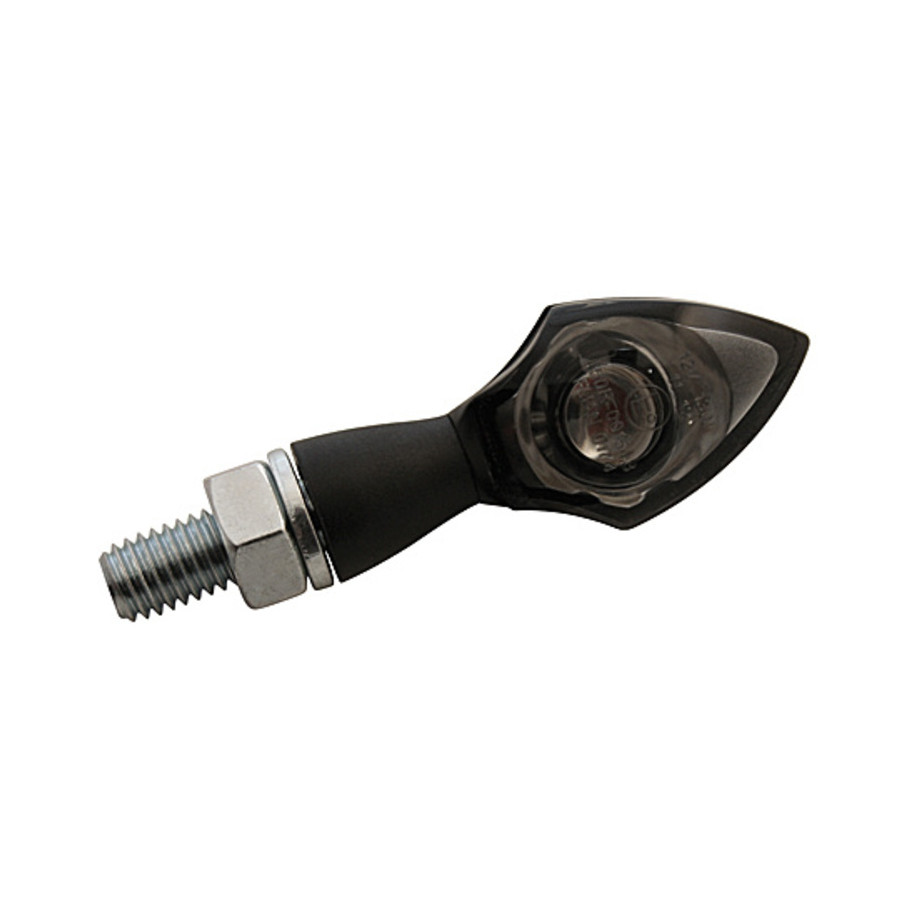 Clignotants LED HIGHSIDER pro - Pen Head - noir/fumé - homologué E - la paire