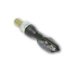 Clignotants LED HIGHSIDER pro - Sonic-X2 - noir/fumé - homologué E - la paire