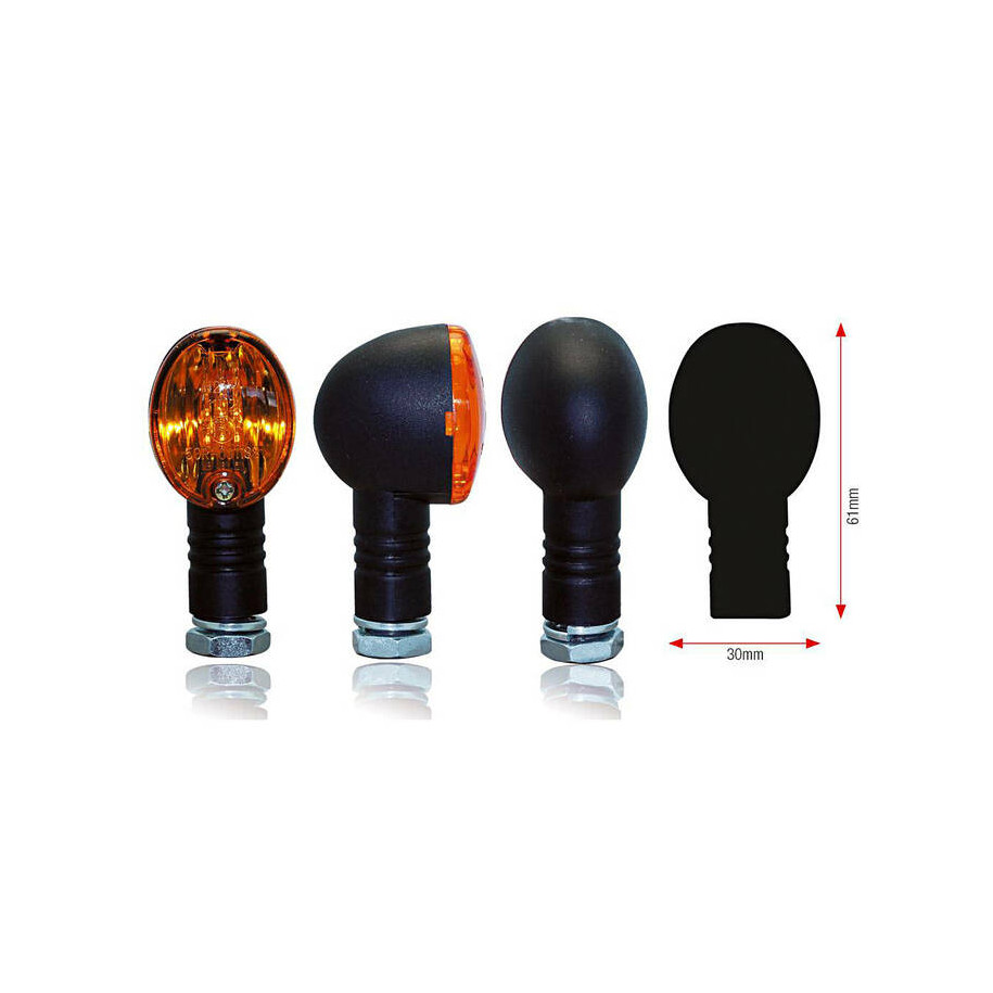 Clignotants BIHR Basic noir universel