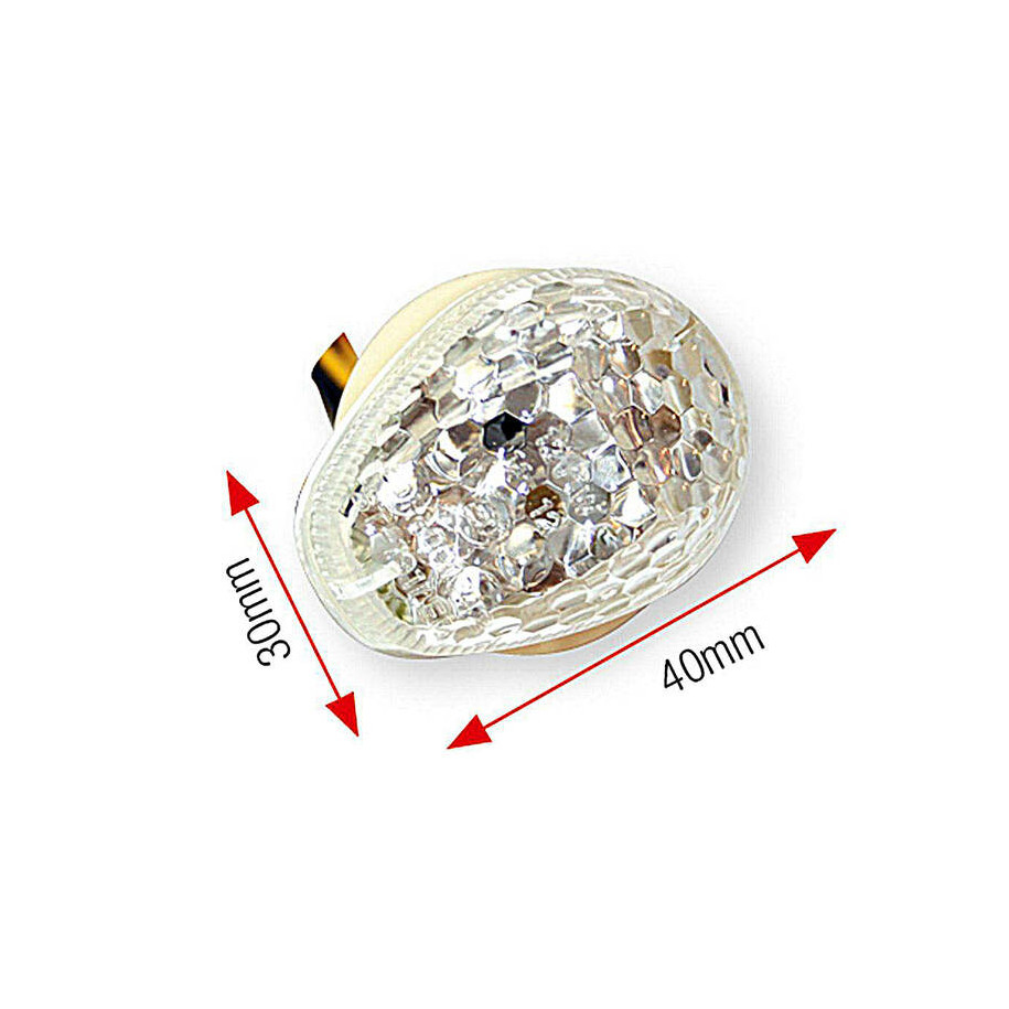 Clignotants BIHR Basic LED Yamaha YZF-R1/R6 universel
