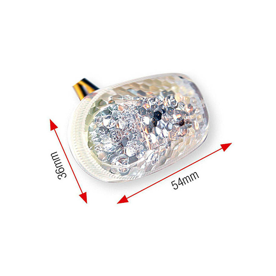 Clignotants BIHR Basic LED Suzuki GSX-R600/1000 universel