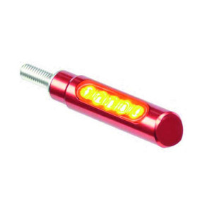 Clignotants LIGHTECH Led aluminium rouge - TheTube