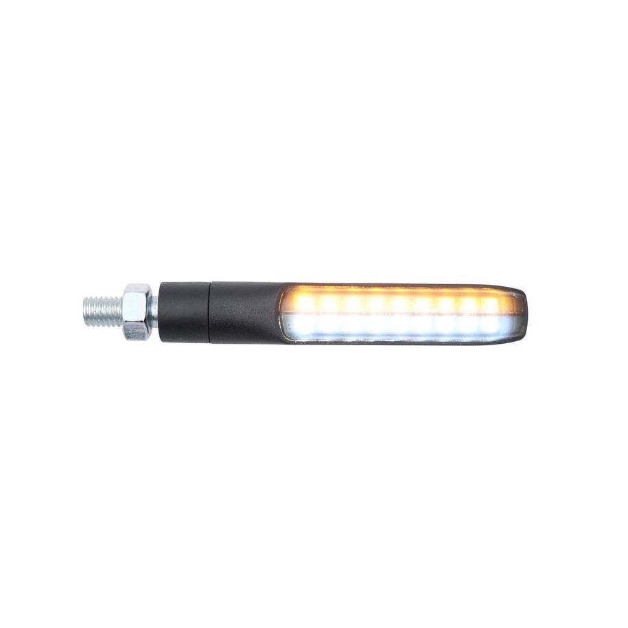Clignotants+Feu avant LIGHTECH Led plastique ABS noir Clignotants+Feu avant LIGHTECH Led plastique ABS noir