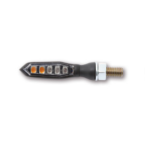 Feu arrière/clignotant LED HIGHSIDER pro Sonic-X1 3en1 homologué - la paire