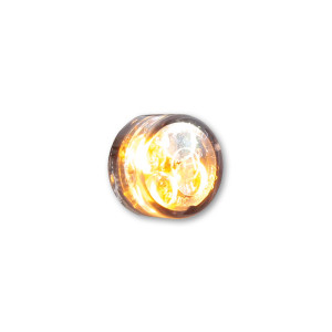 Clignotant/feu de position LED HIGHSIDER smart Module Sixteen 2en1 homologué - verre fumé - la paire