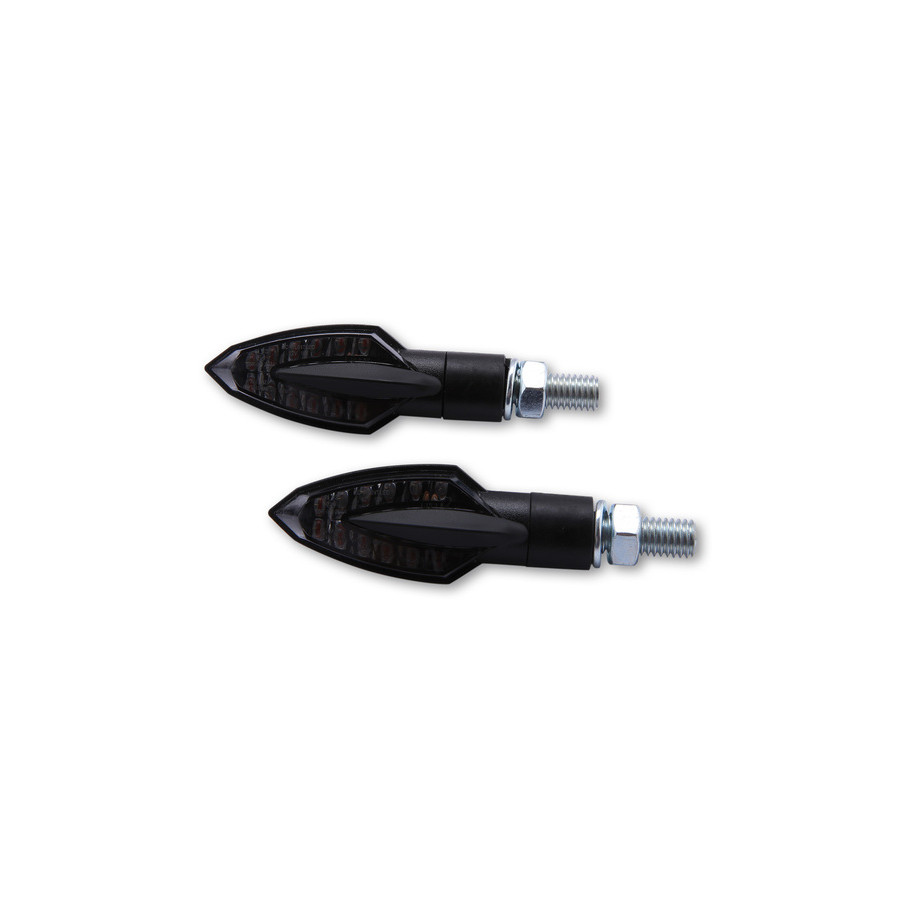Clignotant LED HIGHSIDER smart Vinci homologué - verre fumé - la paire