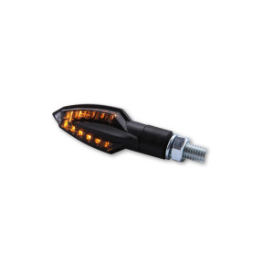 Clignotant LED HIGHSIDER smart Vinci homologué - verre fumé - la paire