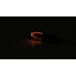 Clignotant LED HIGHSIDER smart Vinci homologué - verre fumé - la paire