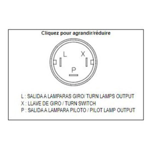 Centrale de clignotants électronique TECNIUM DZE OE 3 pôles 12V