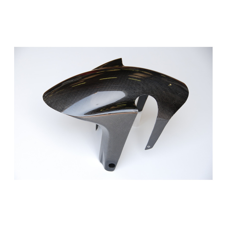 Garbe-boue avant LIGHTECH carbone brillant